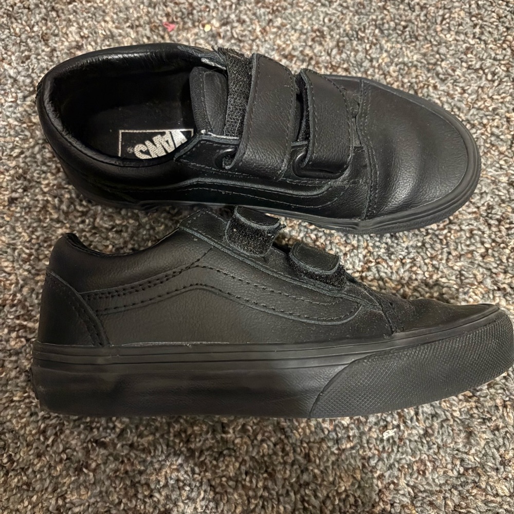 Vans Kids Black Sneakers